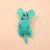 Lot de 2 jouets pour chat Pet Planet (gris et vert)