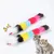 Jouet pour chat coloré Pet Planet avec clochette - 2 pièces
