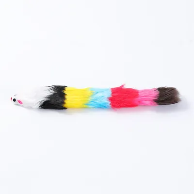 Jouet pour chat coloré Pet Planet avec clochette - 2 pièces