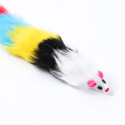 Jouet pour chat coloré Pet Planet avec clochette - 2 pièces