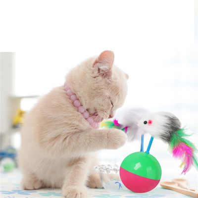 Jouet pour chat en forme de souris qui fait des culbutes Pet Planet