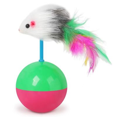 Jouet pour chat en forme de souris qui fait des culbutes Pet Planet
