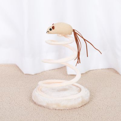 UAMLY Jouet interactif pour chat, souris en peluche d'exercice