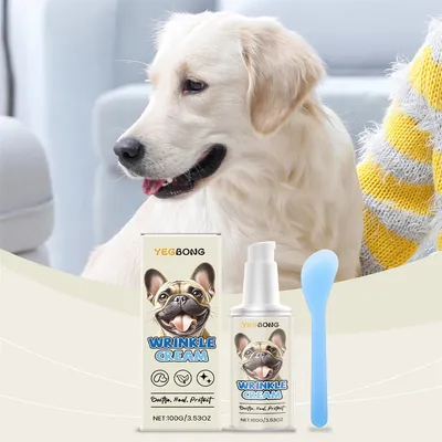 FurryFusion Crème de soin pour la peau du chien, 100 g + grattoir