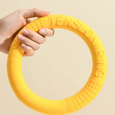 FurryFusion Anneau de traction pour jouet pour animaux de compagnie TPR