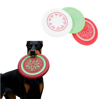 FurryFusion Disque volant fluorescent pour chien