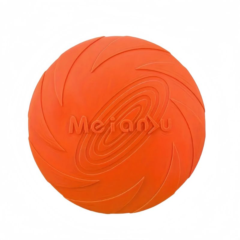 FurryFusion Disque volant en caoutchouc pour chien