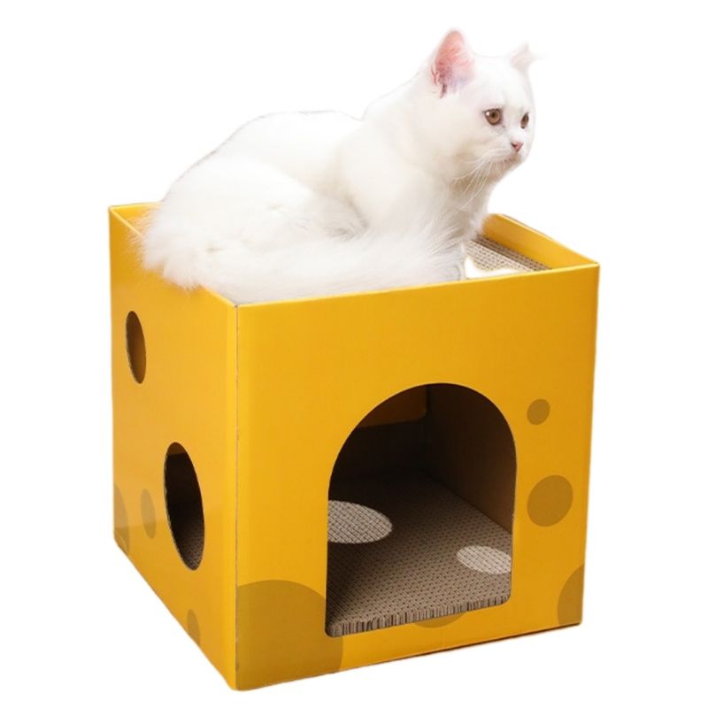 FurryFusion Griffeuse pour chat en forme de cube