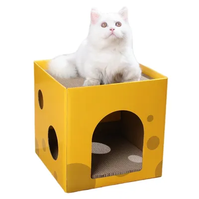 FurryFusion Griffeuse pour chat en forme de cube