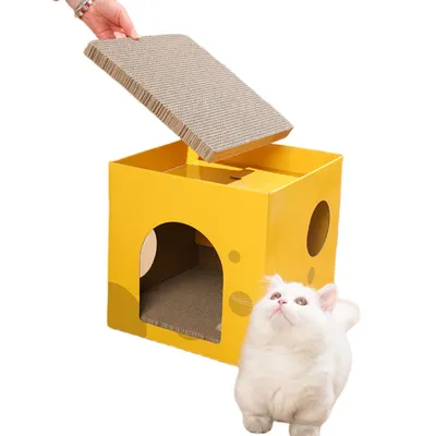 FurryFusion Griffeuse pour chat en forme de cube