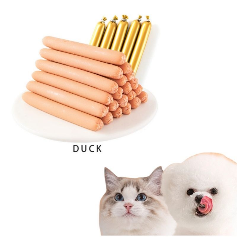 FurryFusion Leckerlis für Haustiere mit Wurstgeschmack