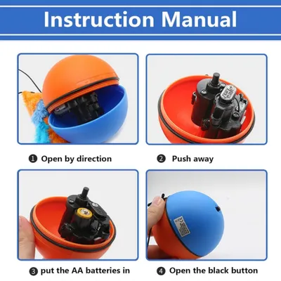 FurryFusion Jouet pour chat: Boule roulante électrique intelligente