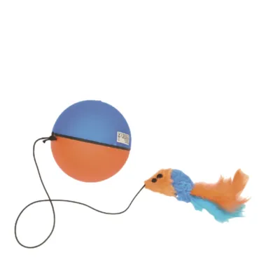 FurryFusion Jouet pour chat: Boule roulante électrique intelligente