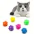 Lot de 5 balles colorées pour chat et chien Pet Planet Lot de 5 balles colorées pour chat et chien Pet Planet