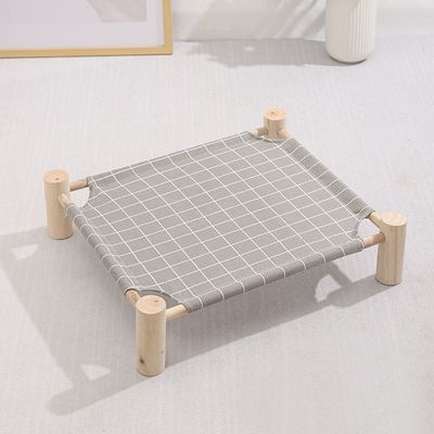 UAMLY Hamac en Bois Massif pour Chat