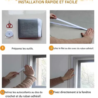 IntiMeg Moustiquaire pour portes