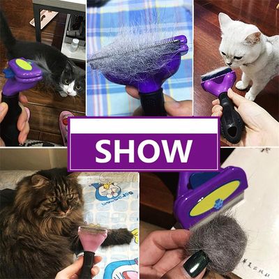 FurryFusion Peigne pour éliminer les poils d'animaux
