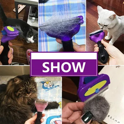 FurryFusion Peigne pour éliminer les poils d'animaux