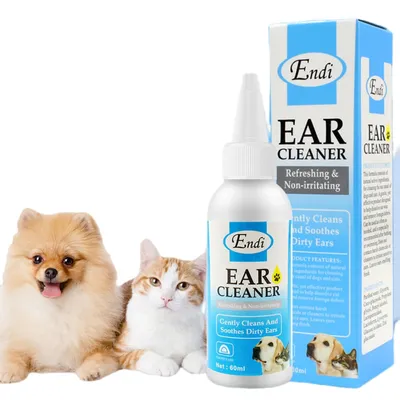 FurryFusion Liquide pour nettoyer les oreilles des animaux de compagnie FurryFusion Liquide pour nettoyer les oreilles des animaux de compagnie