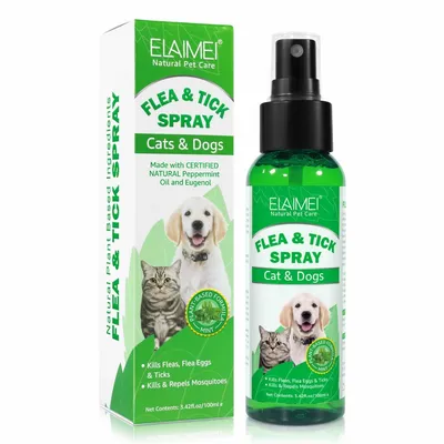 FurryFusion Spray antiparasitaire pour chiens et chats