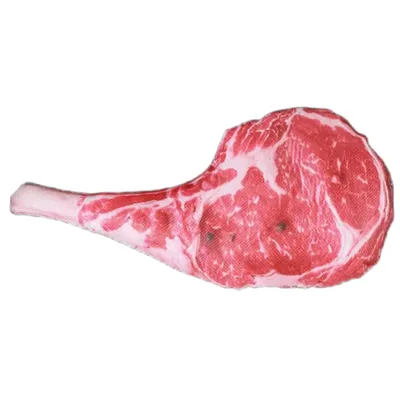 FurryFusion simulation tomahawk steak peluche chien jouet
