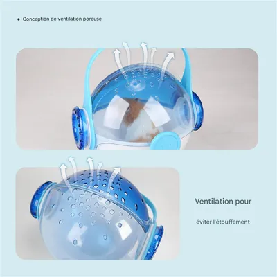 IntiMeg Cage de transport pour hamster en acrylique