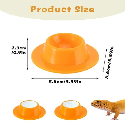FurryFusion Plateau d'alimentation en silicone pour petits animaux