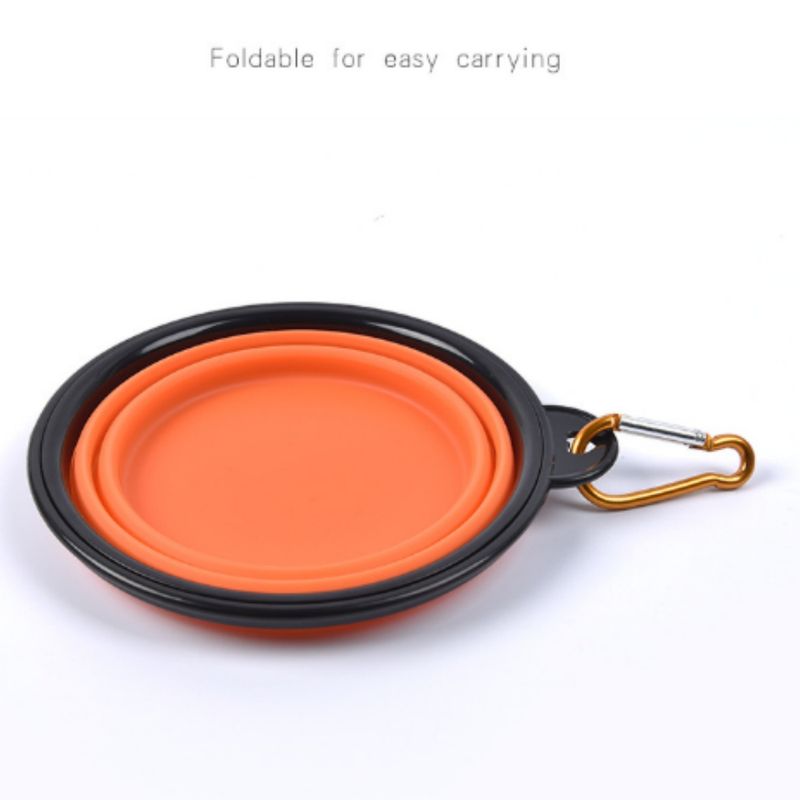 FurryFusion Bol pliable en silicone pour animaux de compagnie