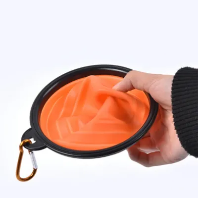 FurryFusion Bol pliable en silicone pour animaux de compagnie