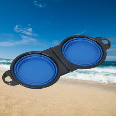 FurryFusion Gamelle pliable en silicone pour animaux de compagnie