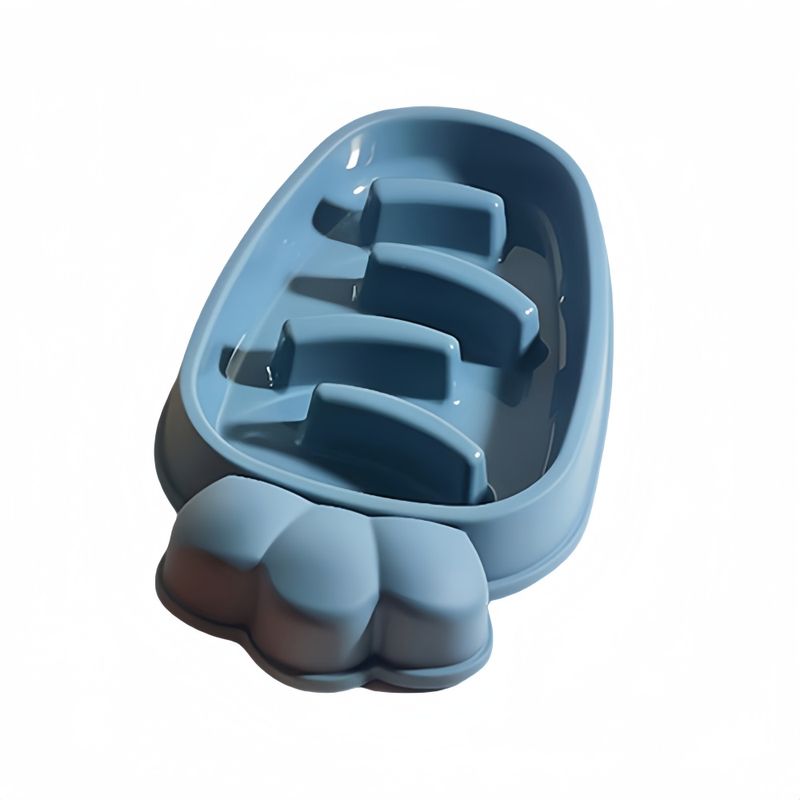 FurryFusion Gamelle anti - glouton pour chien en forme de carotte