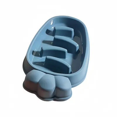 FurryFusion Gamelle anti - glouton pour chien en forme de carotte