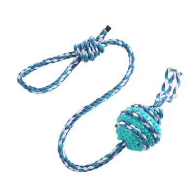 FurryFusion corde noeud boule chien jouet FurryFusion corde noeud boule chien jouet