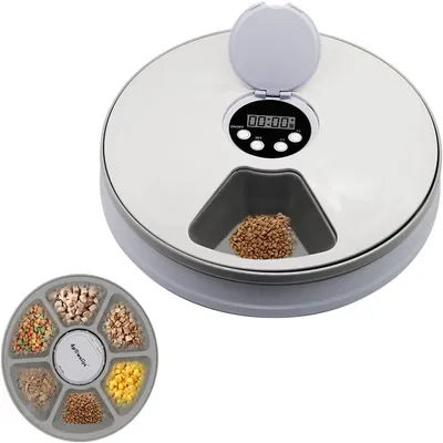 IntiMeg Comedero automático para gatos y perros pequeños