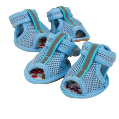 FurryFusion Sandales en tissu et gomme pour chats et petits chiens d'été