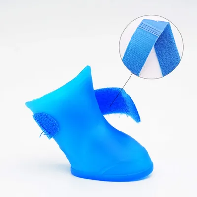 FurryFusion Bottes de pluie pour chien imperméables