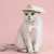 FurryFusion Strohhut Cat Pearl Butterfly FurryFusion Strohhut Cat Pearl Butterfly