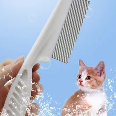 FurryFusion Peigne antipuce pour chat et chien