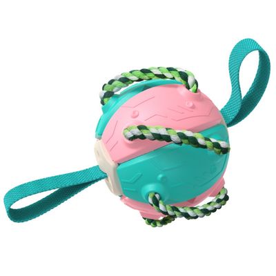 FurryFusion Juguete para perros, frisbee de fútbol