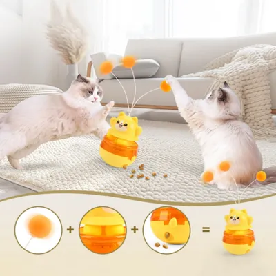 FurryFusion Jouet pour chat Tumbler