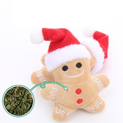 Jouet pour chat en pain d'épices de Noël Pet Planet
