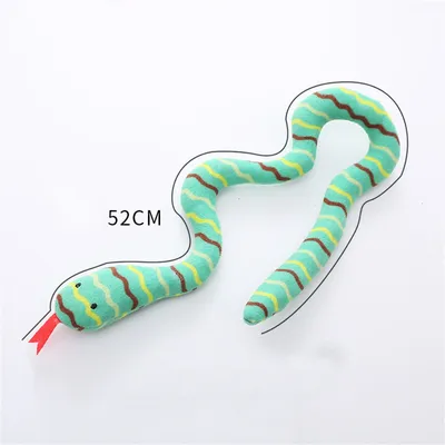 Pet Planet Jouet en peluche pour chat en forme de serpent Pet Planet
