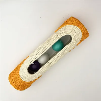 Pet Planet Pilier en corde de sisal avec balle Pet Planet - Chat