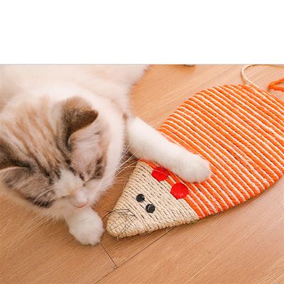 Pet Planet 1pc Planche à gratter pour chat en forme de souris