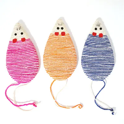 Pet Planet 1pc Planche à gratter pour chat en forme de souris