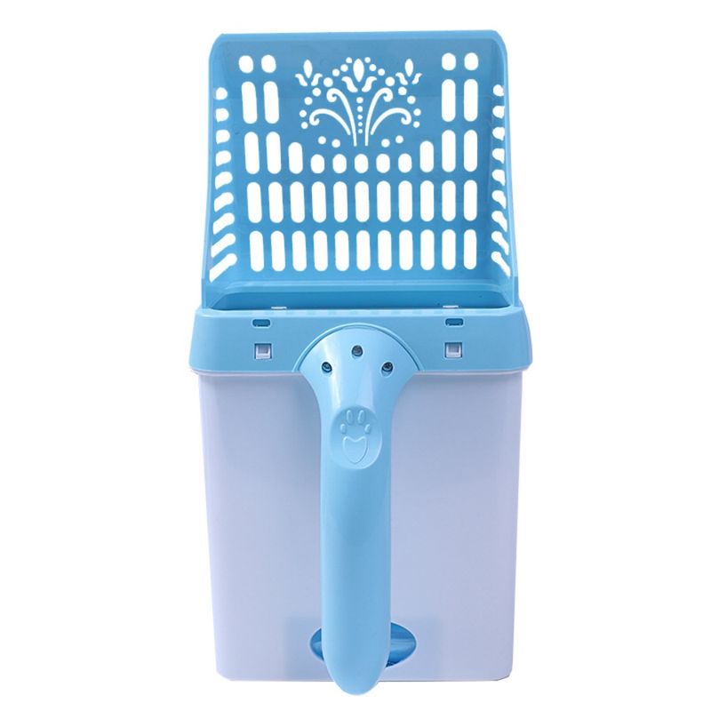 FurryFusion Pelle à litière pour chats monobloc et démontable