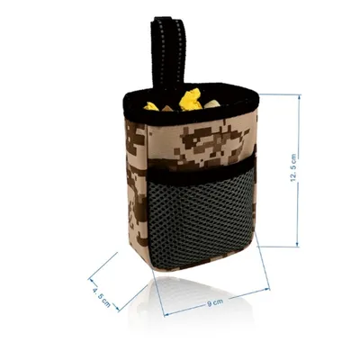 FurryFusion Sac à friandises portable pour chien