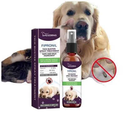 FurryFusion Spray anti-puces et insectes pour animaux de compagnie