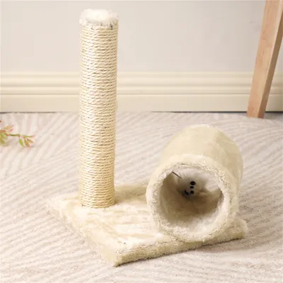 FurryFusion Mini Cat Tree with Sisal Scratching Post
