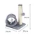 FurryFusion Mini Cat Tree with Sisal Scratching Post